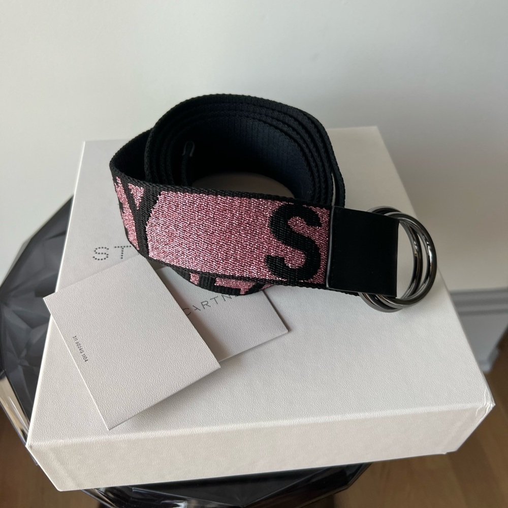 Stella McCartney Jacquard Logo Belt - Picture 8 of 8